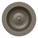 DECORATIVE METAL DISPOSAL FLANGE - VOLCANO GRAY 