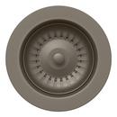 3-1/2 x 2-1/7 in. Metal Disposal Flange in Volcano Grey