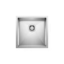 17 in. Undermount Stainless Steel Bar Sink Lustrous Satin