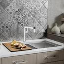 33 in. Undermount Stainless Steel Double Bowl Kitchen Sink in Satin 