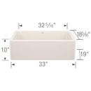 IKON 33 APRON SINGLE BOWL - SOFT WHITE 