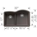 DIAMOND 1-3/4 LOW DIVIDE REVERSE - VOLCANO GREY 