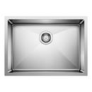 25 x 18 in. Stainless Steel Single Bowl Undermount Kitchen Sink in Satin