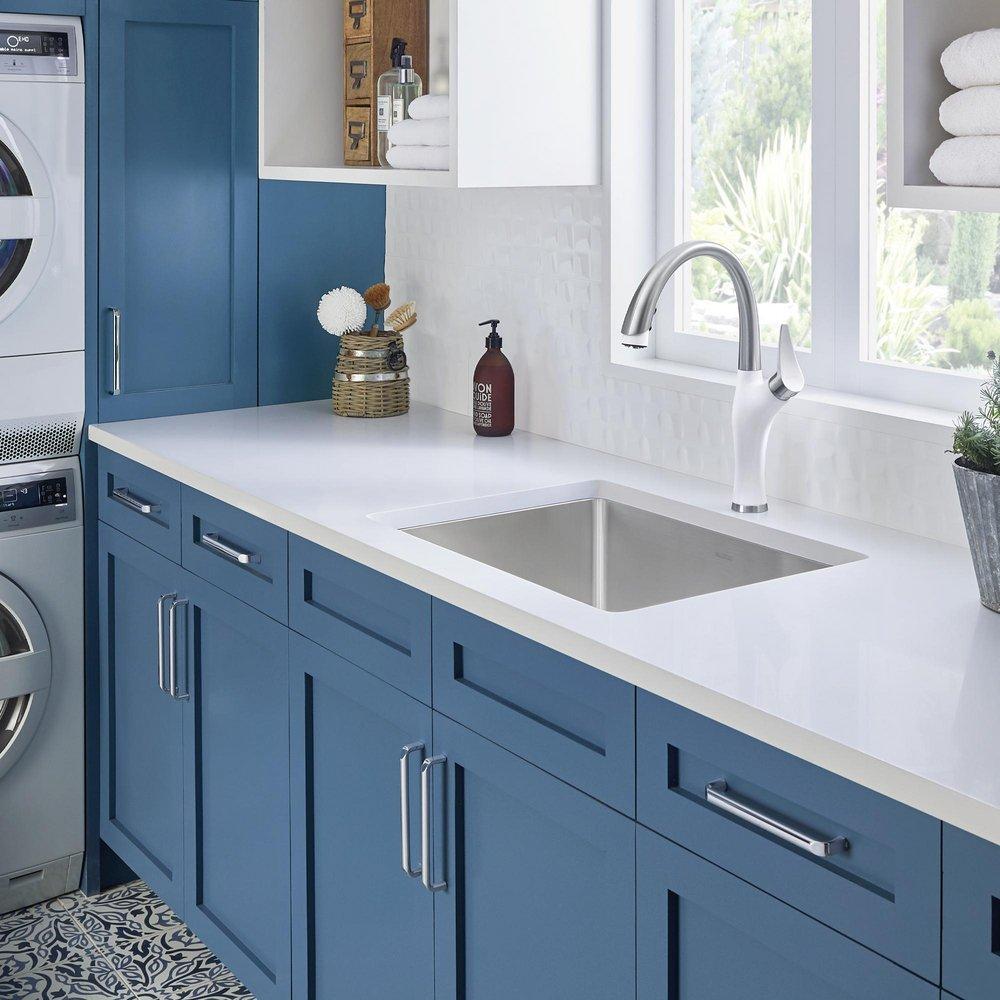 QUATRUS R15 LAUNDRY SINK DUAL MOUNT 