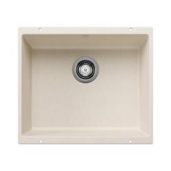 20-7/8 in. Undermount Composite Single Bowl Kitchen Sink in Soft White