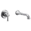 CHROME ONE-HANDLE NON DIVERTER TUB FILLER 