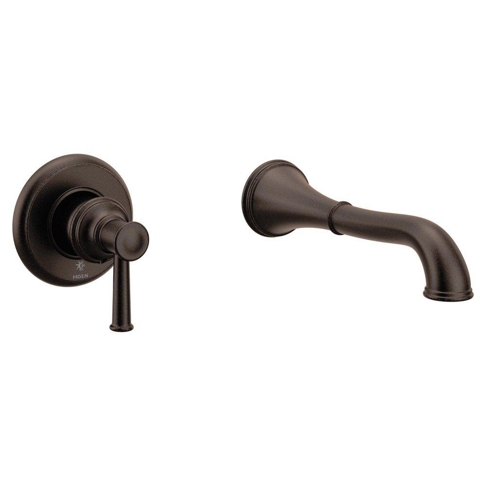 OIL RUBBED BRONZE ONE-HANDLE NON DIVERTER TUB FILLER 