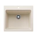 LIVEN DUAL MOUNT LAUNDRY SINK - SOFT WHITE 