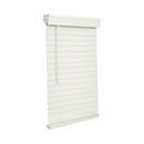 63X48 2 FAUX WOOD CRDL BLIND WHITE 