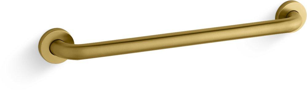 KOHLER Vibrant&reg; Brushed Moderne Brass 18 in. Grab Bar 