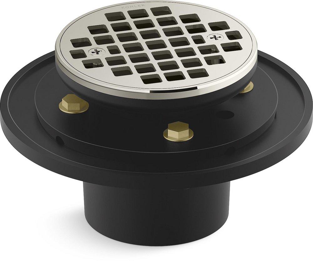 ROUND DESIGN TILE-IN SHOWER DRAIN 