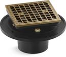 SQUARE DESIGN TILE-IN SHOWER DRAIN 