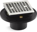 SQUARE DESIGN TILE-IN SHOWER DRAIN 