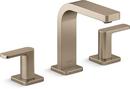 Two Handle Widespread Bathroom Sink Faucet in Vibrant&reg; Brushed Bronze 