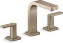 Two Handle Widespread Bathroom Sink Faucet in Vibrant® Brushed Bronze