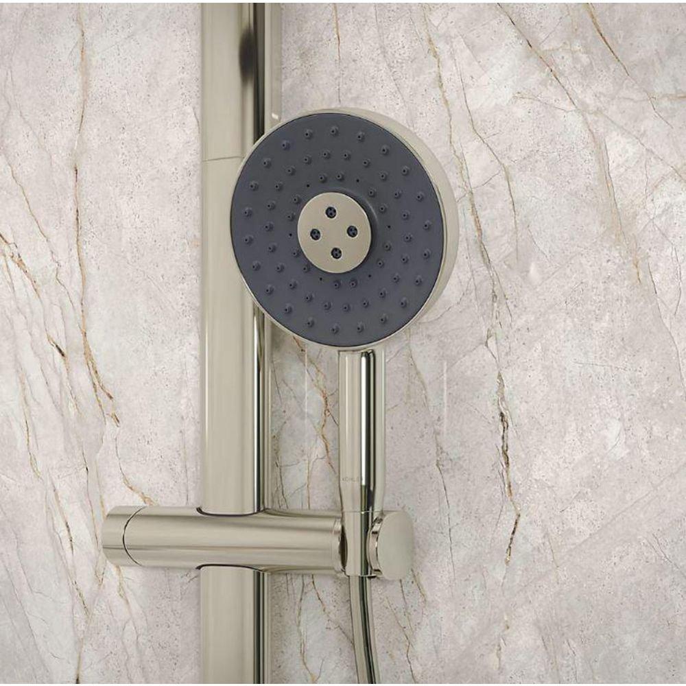 KOHLER Vibrant Polished Nickel Multi Function Hand Shower (Shower Hose Sold Separately) 