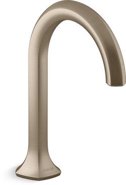 Single Hole Bathroom Sink Faucet with Pop-Up Drain Assembly in Vibrant&reg; Brushed Bronze