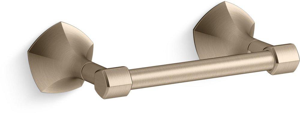 KOHLER Vibrant&reg; Brushed Bronze Wall Mount Toilet Tissue Holder 