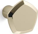 Cabinet Knob in Vibrant French Gold 