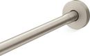 76 in. Wall Mount Curved Shower Rod in Vibrant® Brushed Nickel