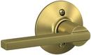 One Sided Dummy Door Lever in Satin Brass 