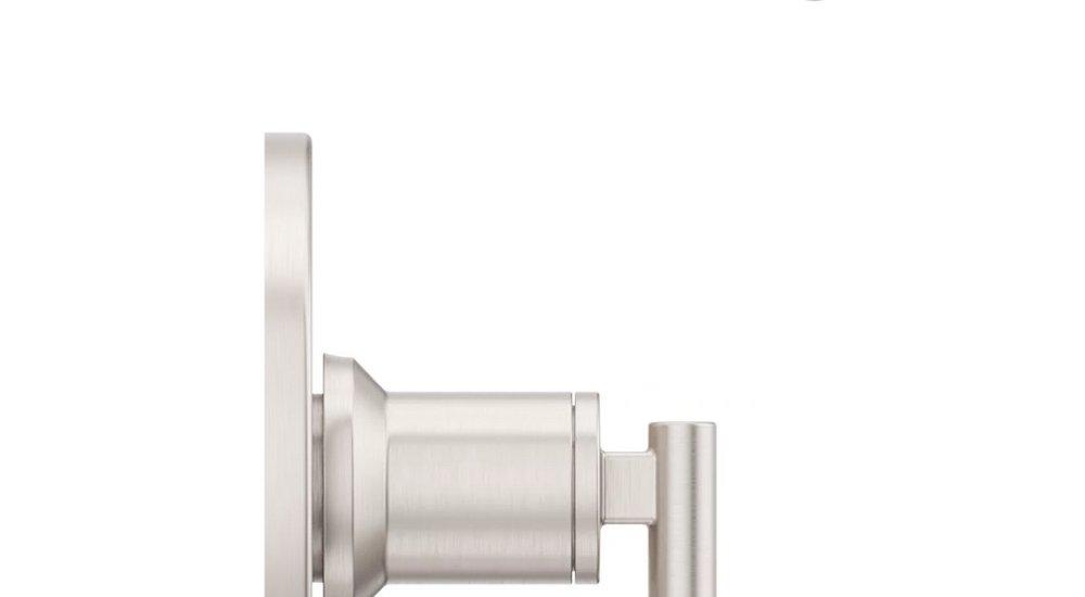 CAPISTRANO TUB & SHOWER TRIM WITH VALVE IN SPOT DEFENSE BRUSHED NICKEL 