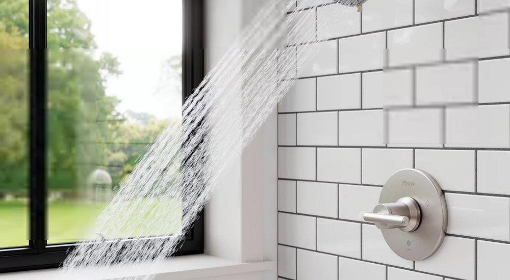 Pfister Spot Defense Brushed Nickel Single Handle Multi Function Bathtub & Shower Faucet (Trim Only) 