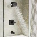 Pfister Matte Black Single Handle Multi Function Bathtub & Shower Faucet (Trim Only) 