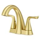WILLA 2-HANDLE 4 CENTERSET BATHROOM FAUCET IN BRUSHED GOLD 