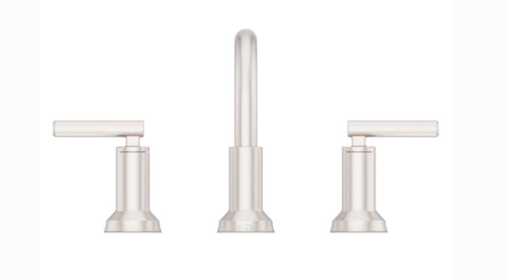 CAPISTRANO 2-HANDLE 8 WIDESPREAD BATHROOM FAUCET IN SPOT DEFENSE BRUSHED NICKEL 