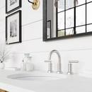 Two Handle Widespread Bathroom Sink Faucet in Spot Defense&trade; Brushed Nickel 