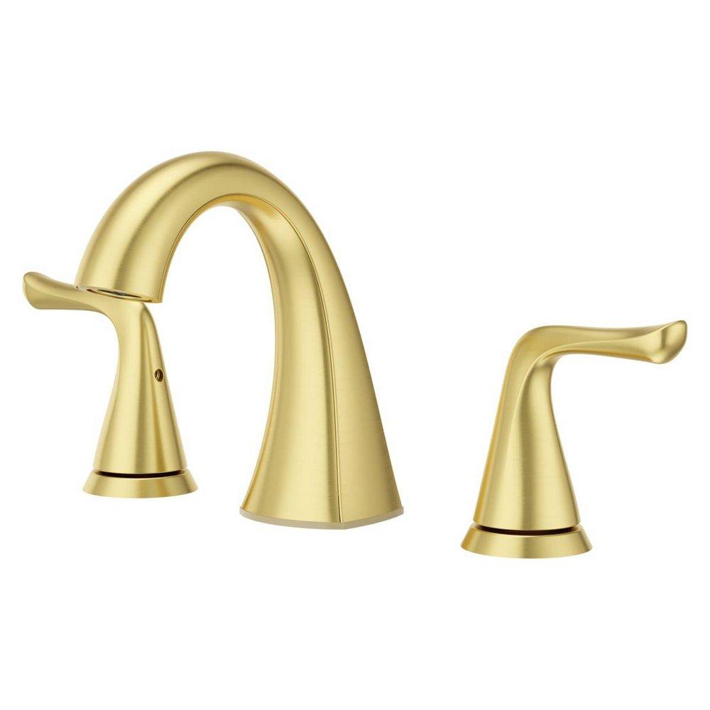 WILLA 2-HANDLE 8 WIDESPREAD BATHROOM FAUCET IN BRUSHED GOLD 