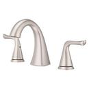 WILLA 2-HANDLE 8 WIDESPREAD BATHROOM FAUCET IN SPOT DEFENSE BRUSHED NICKEL 