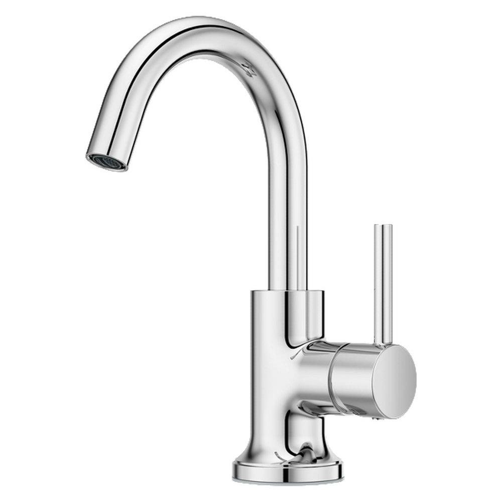 CCY LF 1.2 GPM TENET SINGLE CONTROL 4 CENTERSET BATHROOM FAUCET IN POLISHED CHROME 