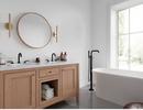 Pfister Matte Black Two Handle Widespread Bathroom Sink Faucet 