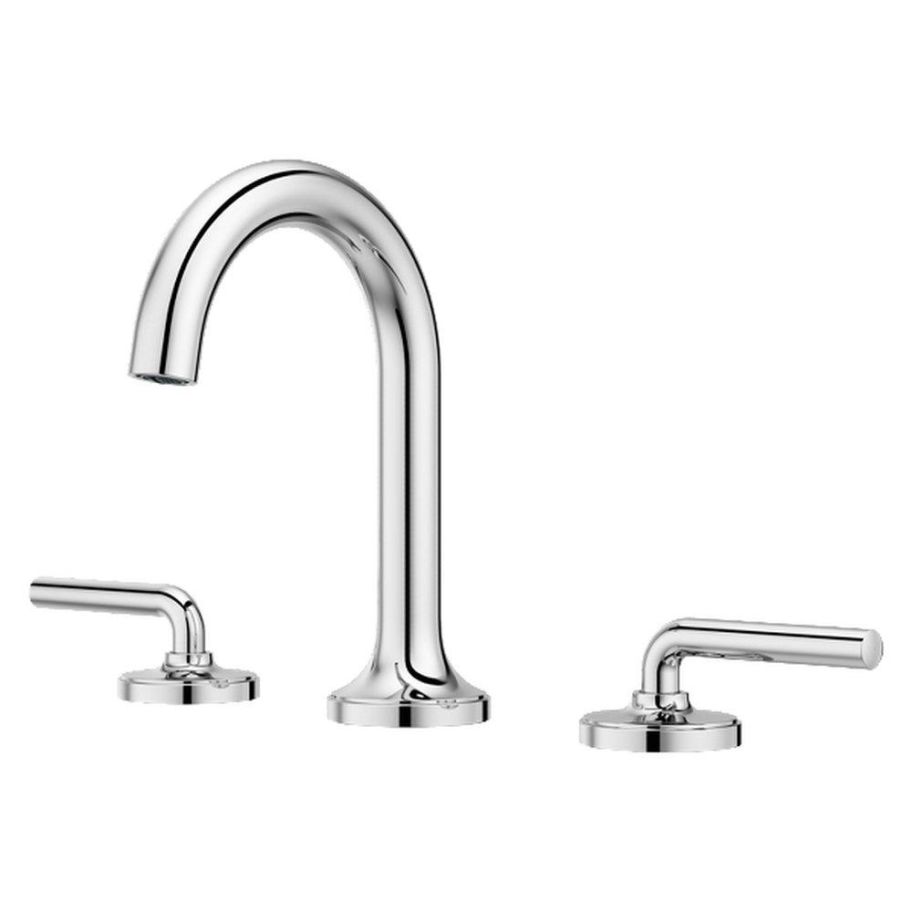 CCY LF 1.2 GPM TENET 2-HANDLE 8 WIDESPREAD BATHROOM FAUCET IN POLISHED CHROME 