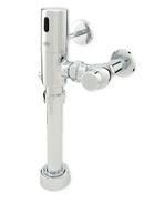 ECOVANTAGE ZTR EXPOSED SENSOR PISTON DUAL FLUSH WATER CLOSET FLUSH VALVE 1.6/1.1 GPF HARDWIRE CONNECTION IN CHROME 