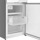24 FREE-STANDING COUNTER DEPTH TWO DOOR BOTTOM FREEZER REFRIGERATOR WITH ICE MAKER AND INTERNAL WATER DISPENSER 