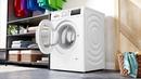 BSH Home Appliances Corporation White 23-1/2 x 33-1/4 x 24-1/4 in. 60A 2.2 cu. ft. Electric Front Load Washer 