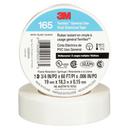 3M TEMFLEX VINYL ELECTRICAL TAPE 165 WHITE 3/4 IN X 60 FT 19 MM X 18 M 6 MIL 