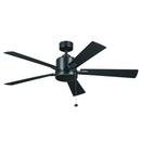 52 in. 5-Blade Indoor Ceiling Fan in Satin Black