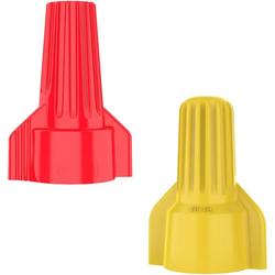 WingTwist Red and Yellow Assorted Wire Connectors - Box of 150