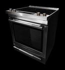 JennAir Stainless Steel 29-7/8 in. 7.1 cu. ft. Smoothtop Electric Slide-In Range 
