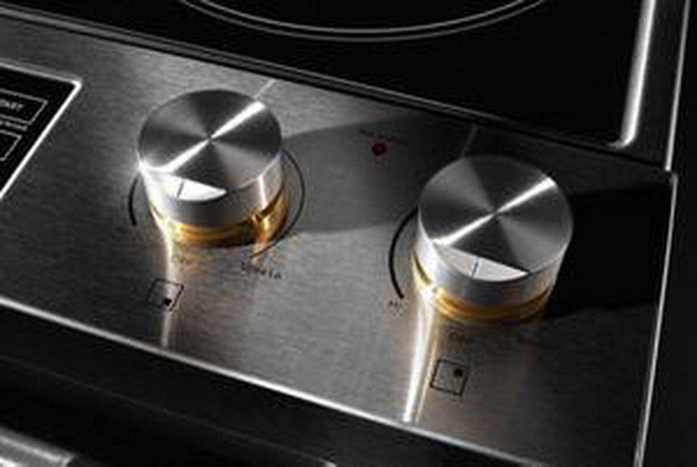 JennAir Stainless Steel 29-7/8 in. 7.1 cu. ft. Smoothtop Electric Slide-In Range 