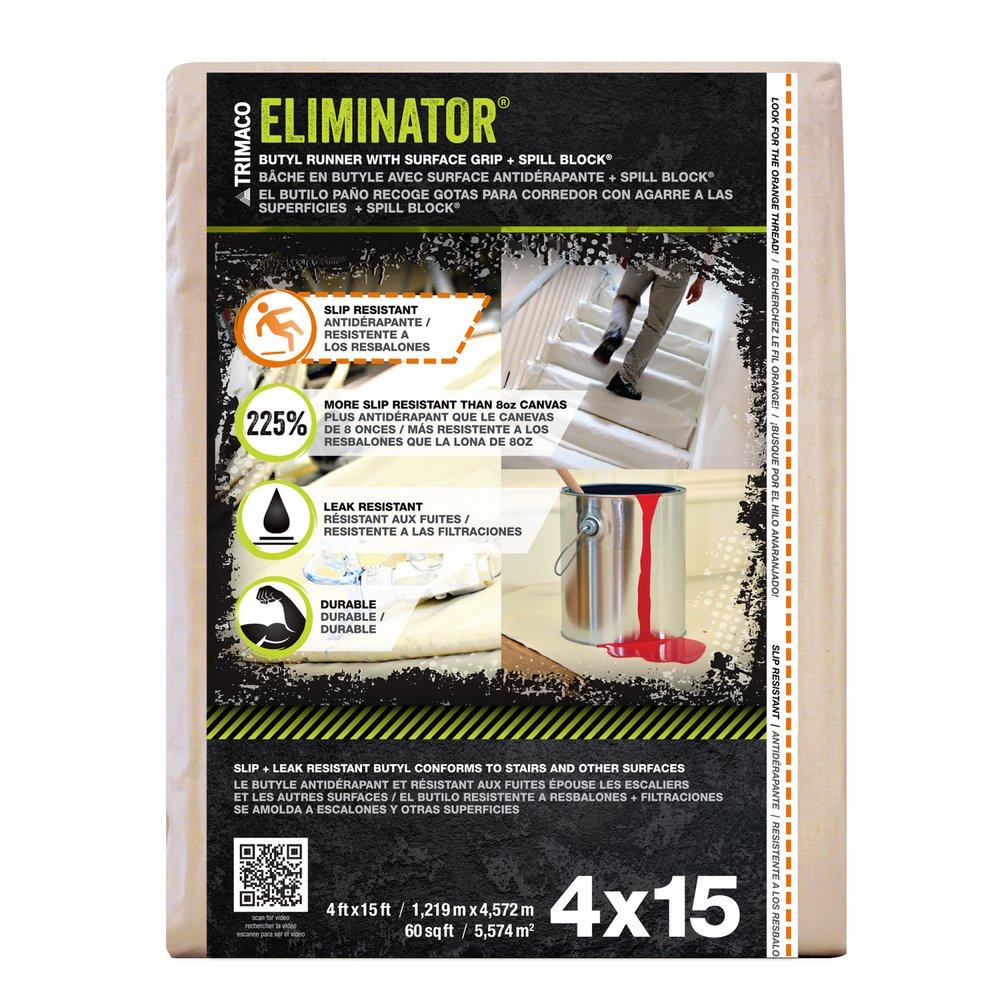 4X15 HD SLIP RES CANVAS DROP CLOTH 