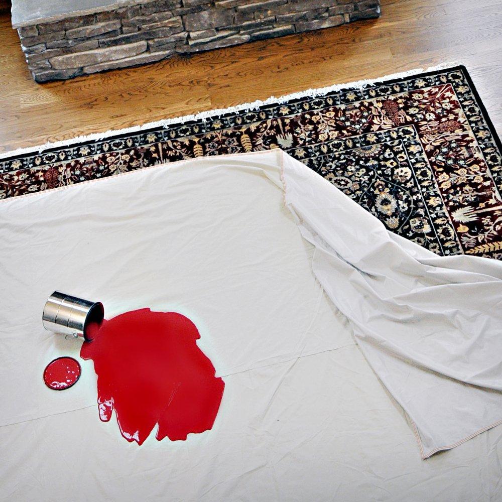 4X15 HD SLIP RES CANVAS DROP CLOTH 