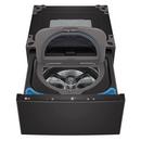 LG Black Steel 27 x 14-1/8 x 30-3/4 in. 5A 1.0 cu. ft. Electric Front Load Washer 
