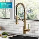 Kraus Brushed Brass Single Handle Lever Water Filter Faucet 