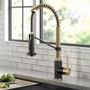 Kraus USA Brushed Brass Single Handle Lever Deck Mount Faucet 