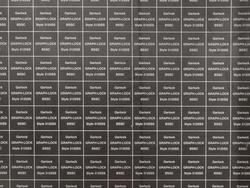 Flexible Graphite Gasket Sheet, Laminated, 316SS Foil, Branded, 0.060 in., 59.1 in. Width, 59.1 in. Length